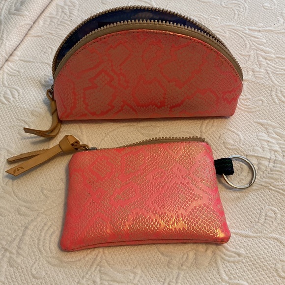 Consuela, small cosmetic bag, and coin and key purse - Picture 4 of 4